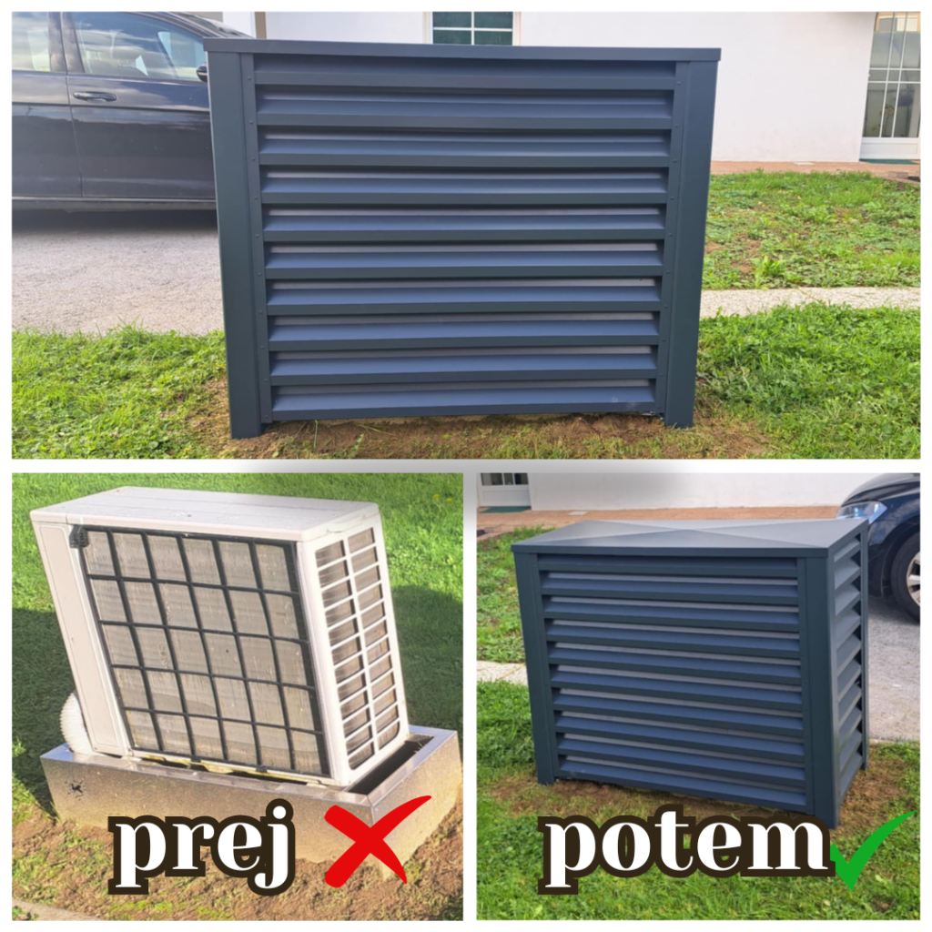 topbox, ohišje za toplotno črpalko, zaščita, aluminijasto ohišje topbox