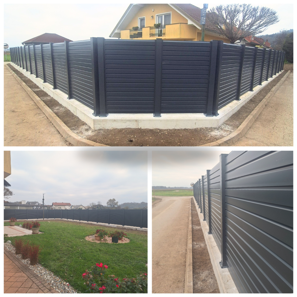 aluminijaste ograje, alu ograje, balkonske ograje, dvoriščne ograje, alumen sistemi, alumen, alumen ograje, alu sistemi, lamelne ograje, lepe ograje, kvalitetne ograje, model i100, model i60, model i60p, model h100, ugodne ograje, ograje, galerija alumen, model h100, alu ograja alumen h100