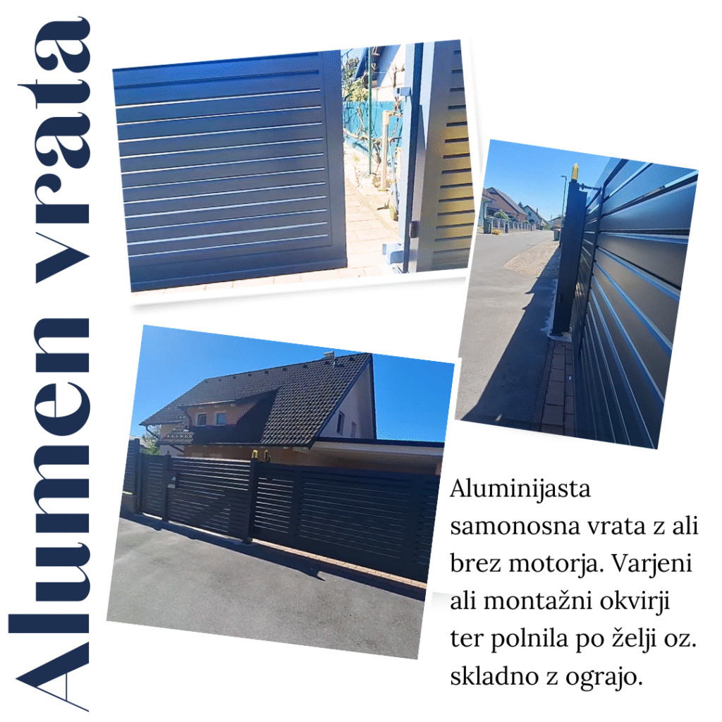 samonosna vrata, alu ograje, aluminijasta samonosna vrata, moderna dvoriščna vrata, aluminijasta vrata, drsna dvoriščna vrata, ograja po meri, alu vrata, samonosna alu vrata, avtomatska samonosna vrata, aluminijasta dvoriščna ograja, varna dvoriščna vrata, elegantna alu ograja, aluminijasta vrata po meri, samonosna drsna vrata alu, dvoriščna ograja aluminij, alu ograja modern dizajn, ograje in vrata Alumen, trajna alu ograja, estetska alu vrata